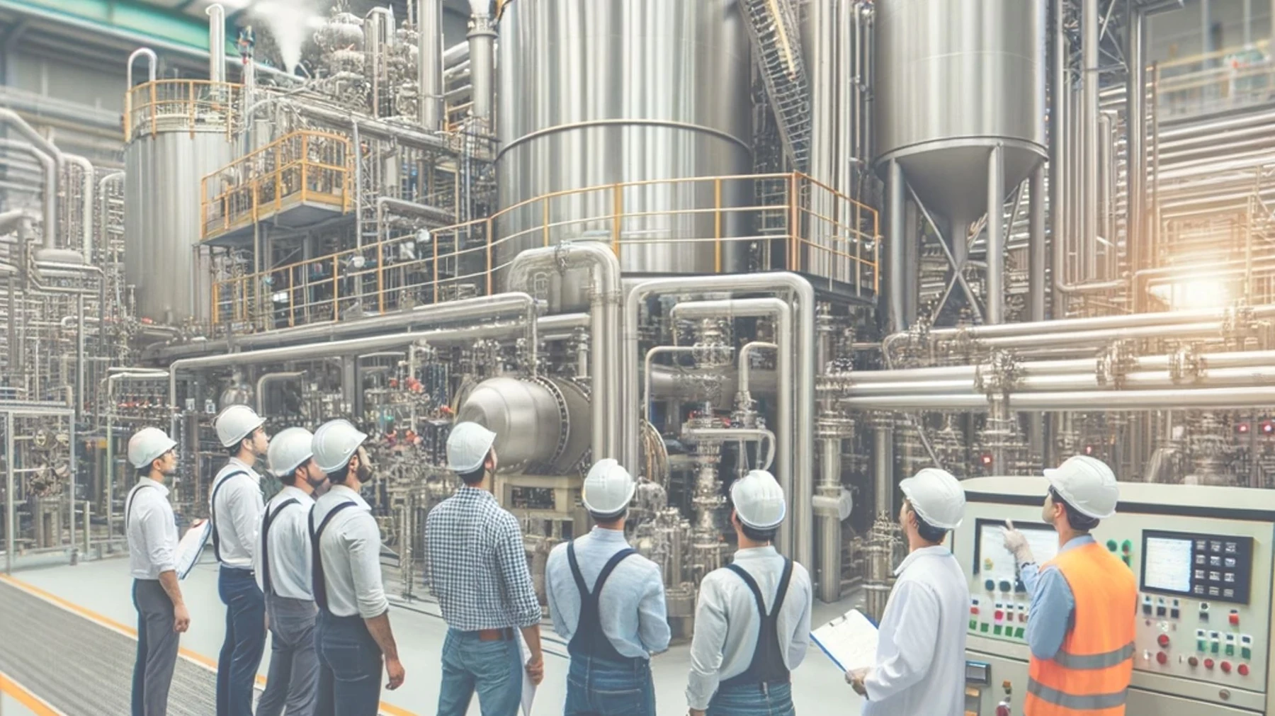An illustrative pilot facility supports a discussion of development evidence and next decisions.